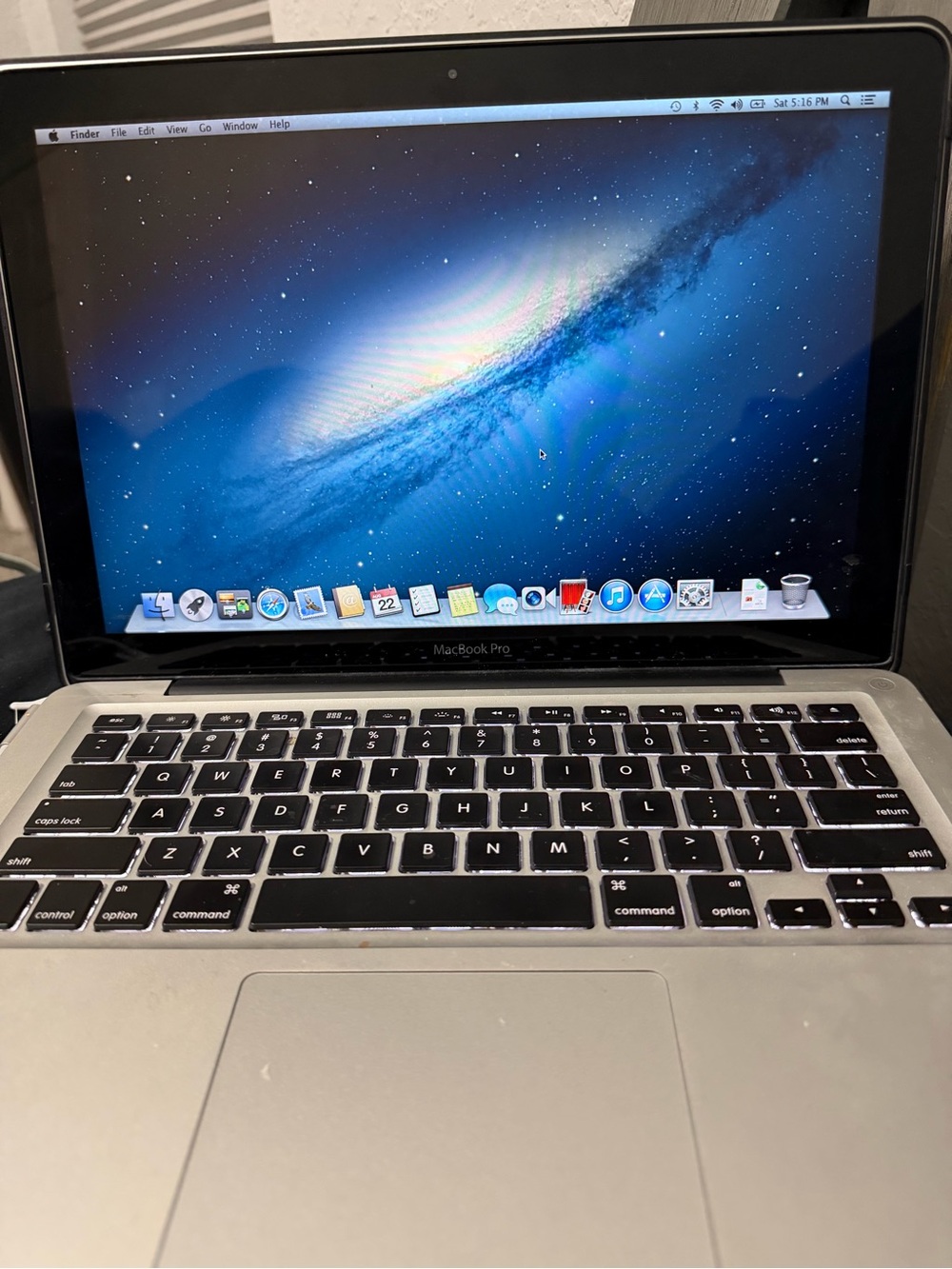 Apple MacBook Pro Silver with Black Backlit Keyboard
